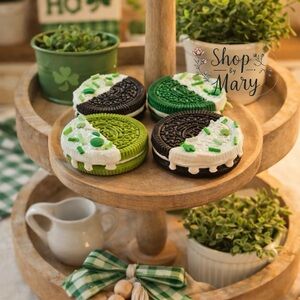 ⤵️🆕 St. Patrick Day | Faux cookies | Farmhouse Decor